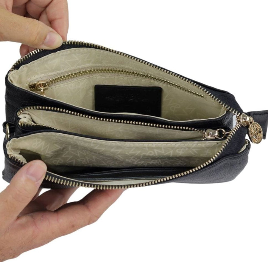 Evie Skylight Leather Small Bag Bag Willow & Zac 