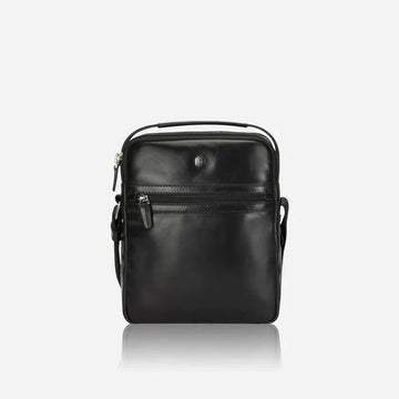 Formosa Leather Cross-Body Organiser - Black Wallet Jekyll & Hide 