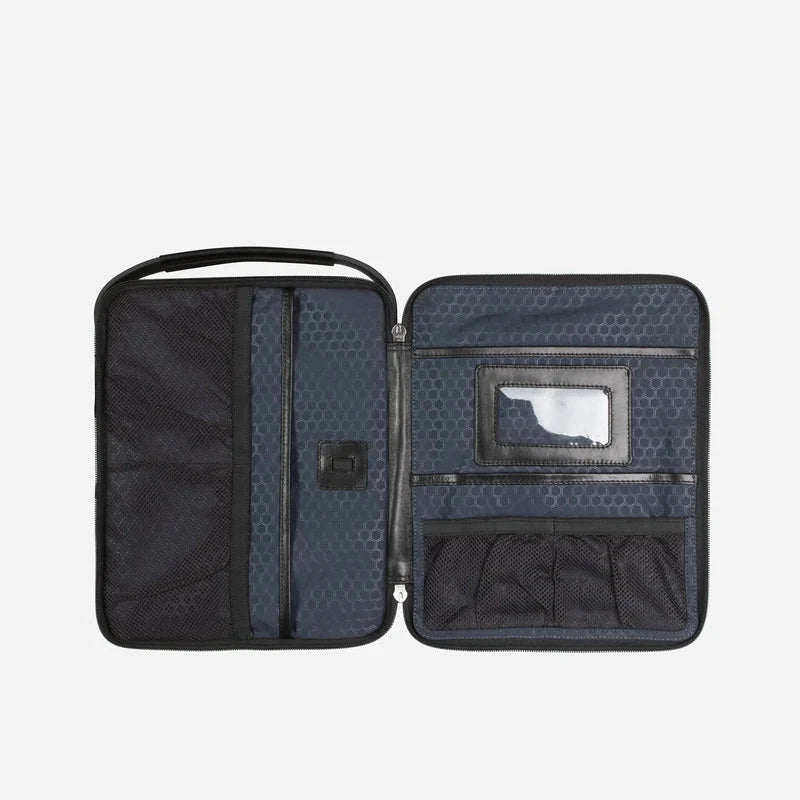 Formosa Leather Cross-Body Organiser - Black Wallet Jekyll & Hide 