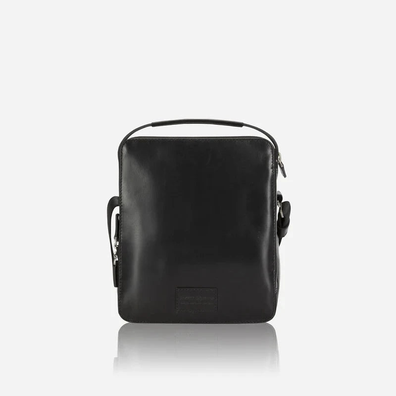 Formosa Leather Cross-Body Organiser - Black Wallet Jekyll & Hide 