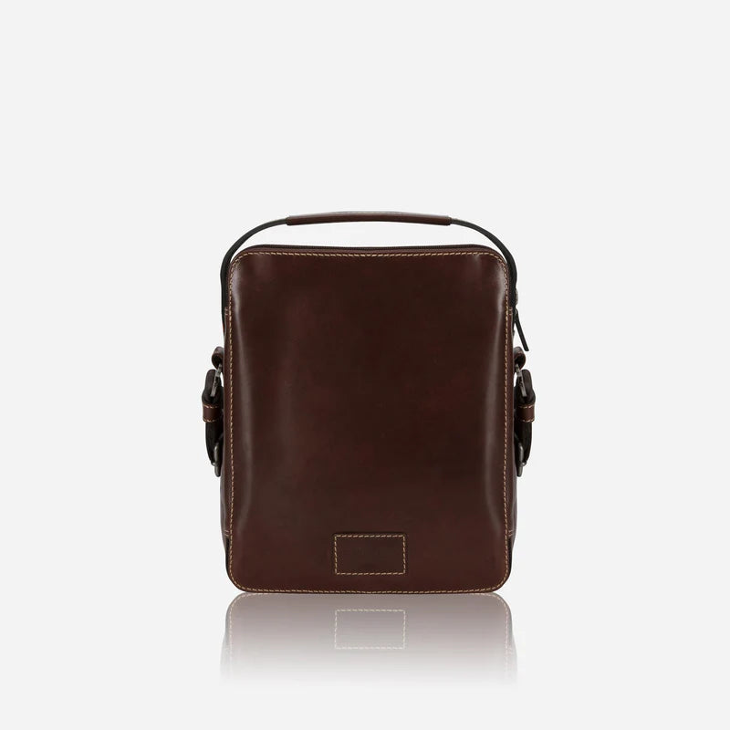 Formosa Leather Cross-Body Organiser - Mocha Wallet Jekyll & Hide 