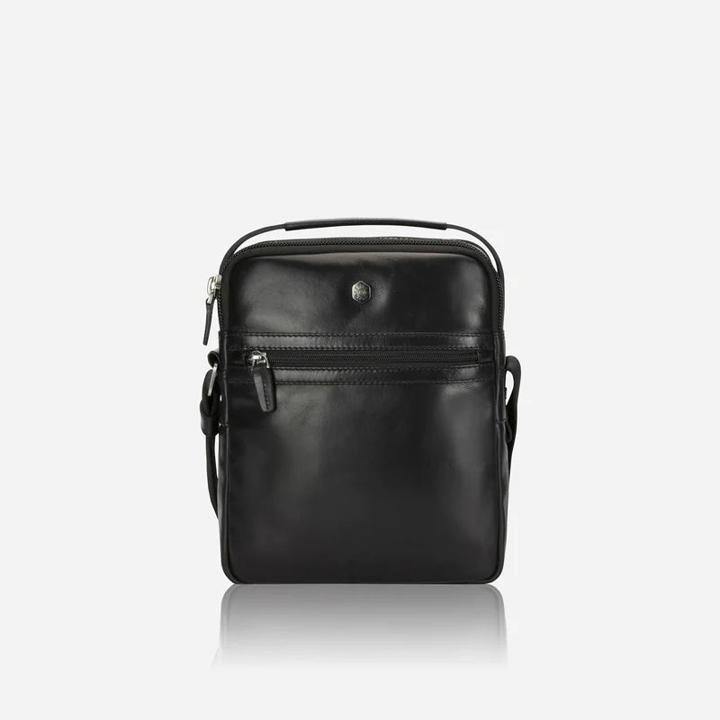 Formosa Leather Cross-Body Organiser Wallet Jekyll & Hide Black - Argentina 