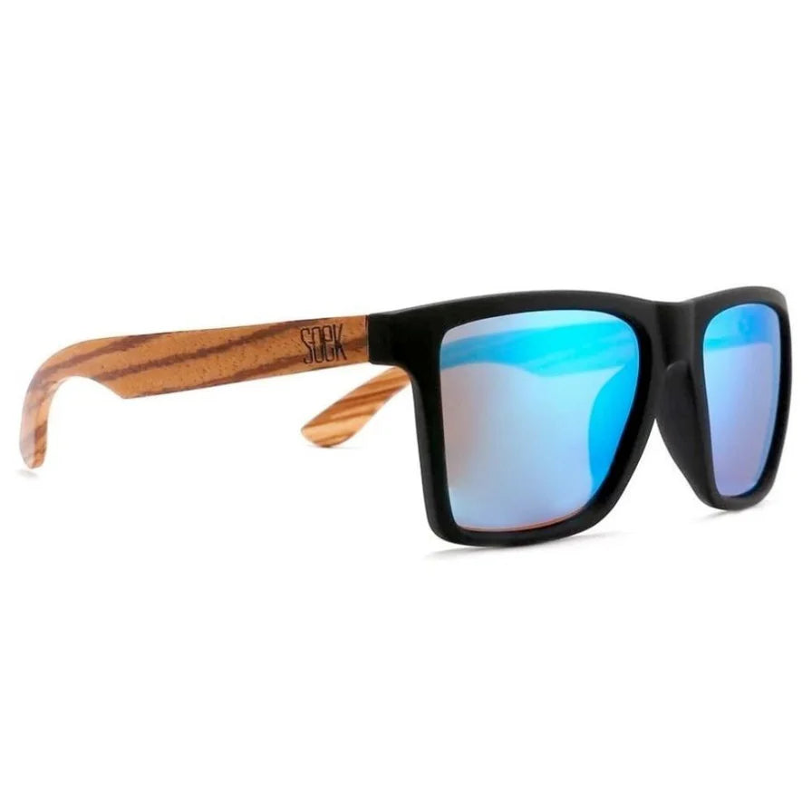 FORRESTERS Blue Reflective Sunglasses Glasses Soek 