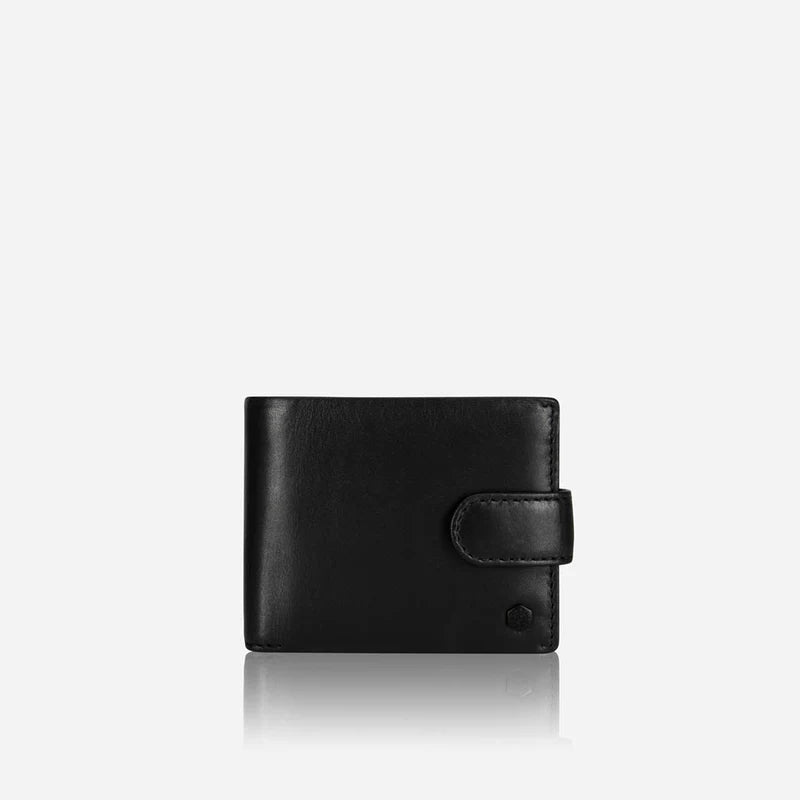 Francisco Leather Bifold Wallet Wallet Jekyll & Hide Black 