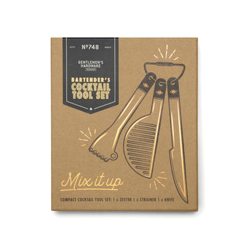 GH Cocktail Tool Set Gifts Gentlemen's Hardware 