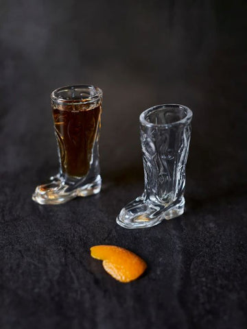 GH Cowboy Boot Shot Glasses Men's Gifts Gentlemen's Hardware 