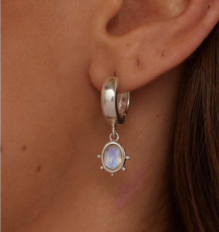Gia Moon Huggies by ToniMay Earrings ToniMay 