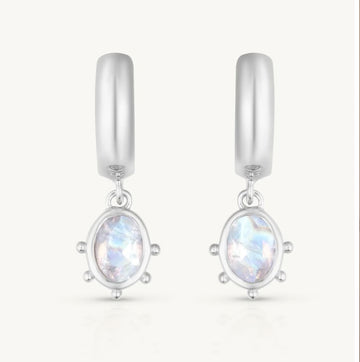 Gia Moon Huggies by ToniMay Earrings ToniMay 