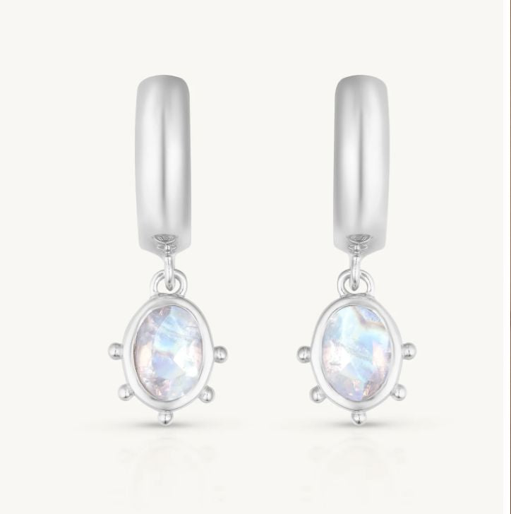 Gia Moon Huggies by ToniMay Earrings ToniMay 