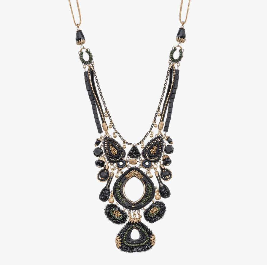 Gilded Black Obscura Necklace Necklace Ayala Bar 