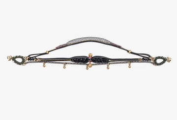 Gilded Black Obzara Bracelet Bracelet Ayala Bar 