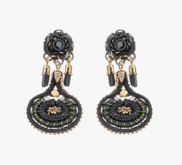 Gilded Black Ora Earrings Earrings Ayala Bar 