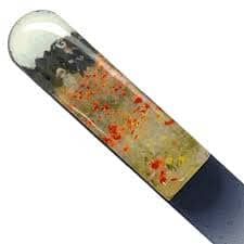 Glass Nail File Accessories World Collection Poppies - Claude Monet 