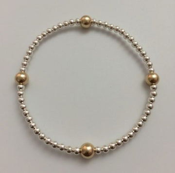 Gold Ball Silver Bracelet Accessories Gammies Sterling Silver 