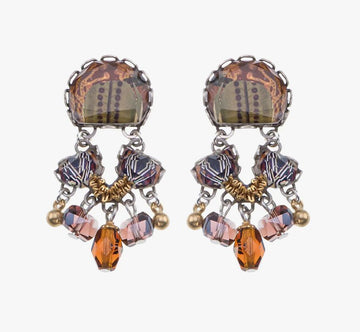 Golden Lara Earrings Earrings Ayala Bar 