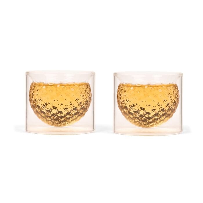 Golf Ball Glasses 2pcs Set IsAlbi 