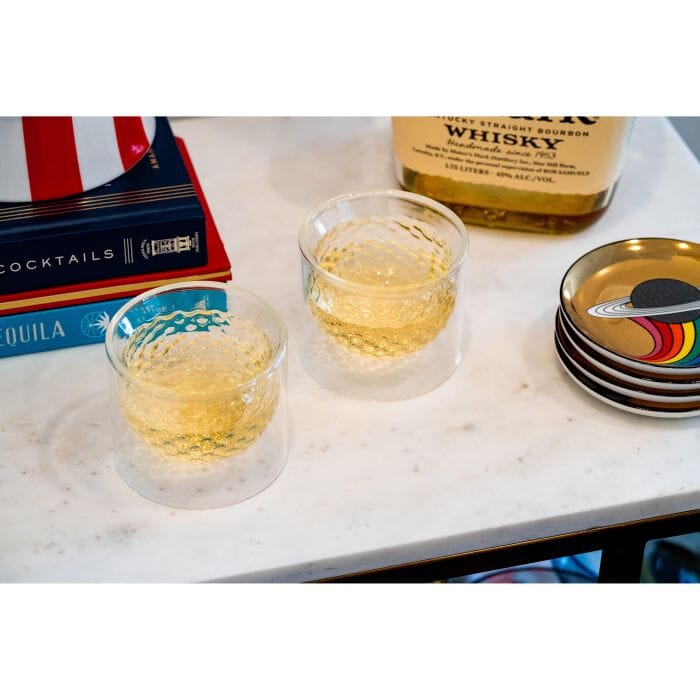 Golf Ball Glasses 2pcs Set IsAlbi 