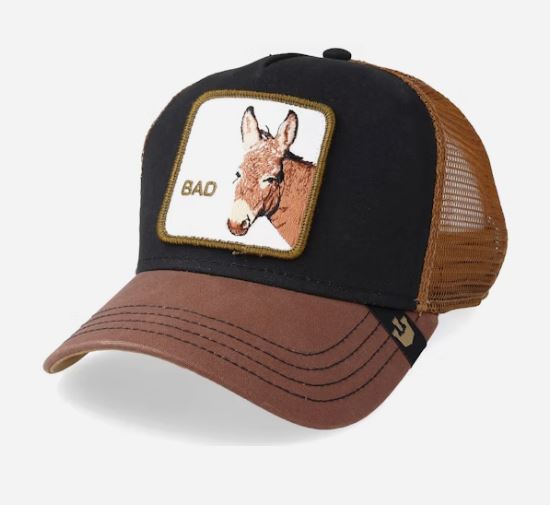 Goorin Bros Trucker Cap - Bad Ass Cap LUFEMA Black/Brown 