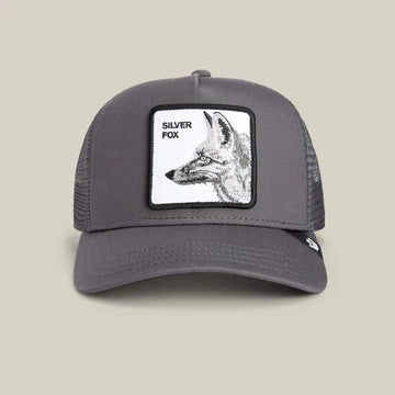 Goorin Bros Trucker Cap - Silver Foxxx Cap LUFEMA 