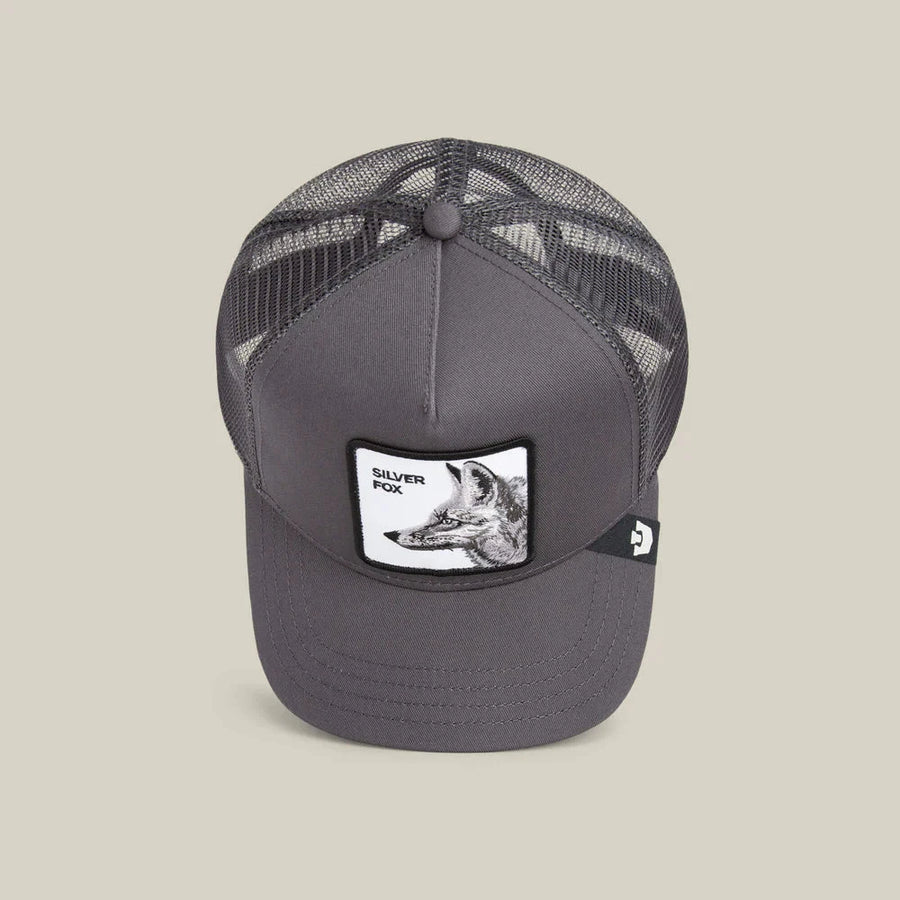Goorin Bros Trucker Cap - Silver Foxxx Cap LUFEMA 
