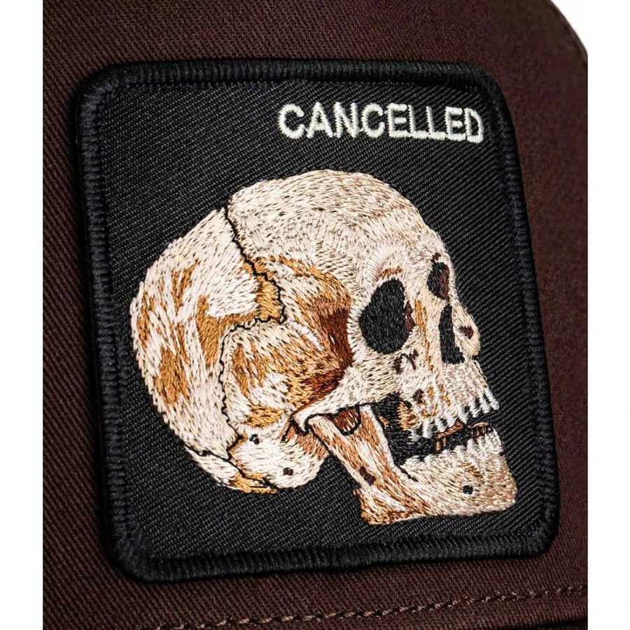 Goorin Bros Trucker Cap - The Cancelled Skull Cap LUFEMA 