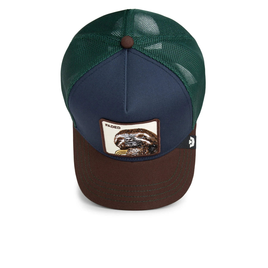 Goorin Bros Trucker Cap - Tricolor Sloth Cap LUFEMA 