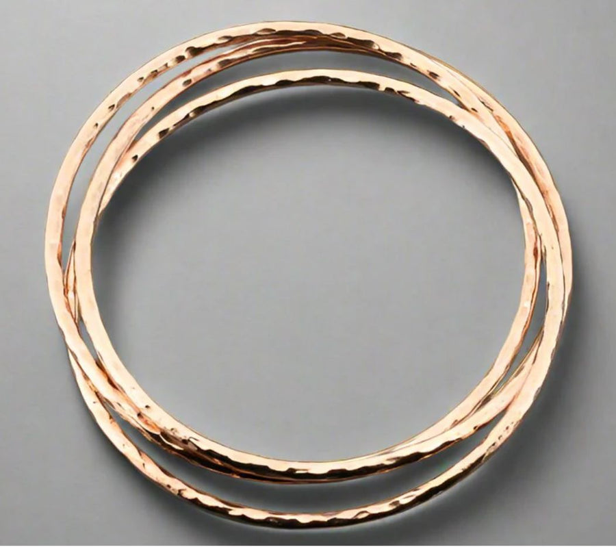 Hammered Russian Copper Bangle Bracelet Makers & Providers 