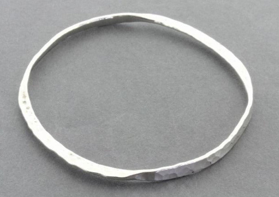 Hammered Silver Bangle Bracelet Makers & Providers 