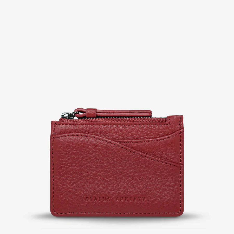 'Hearts Still Beating' Leather Wallet Wallet Status Anxiety 