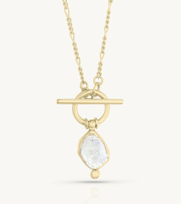 Herkimer Diamond Necklace by ToniMay ToniMay SILMOON 