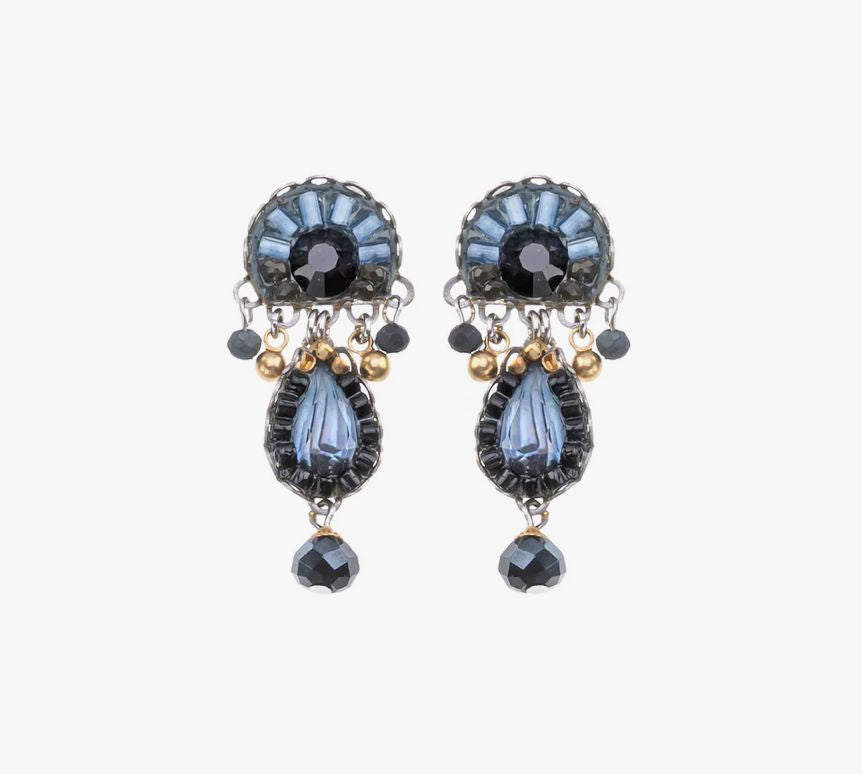 Indigo Ayesha Earrings Necklace Ayala Bar Post 