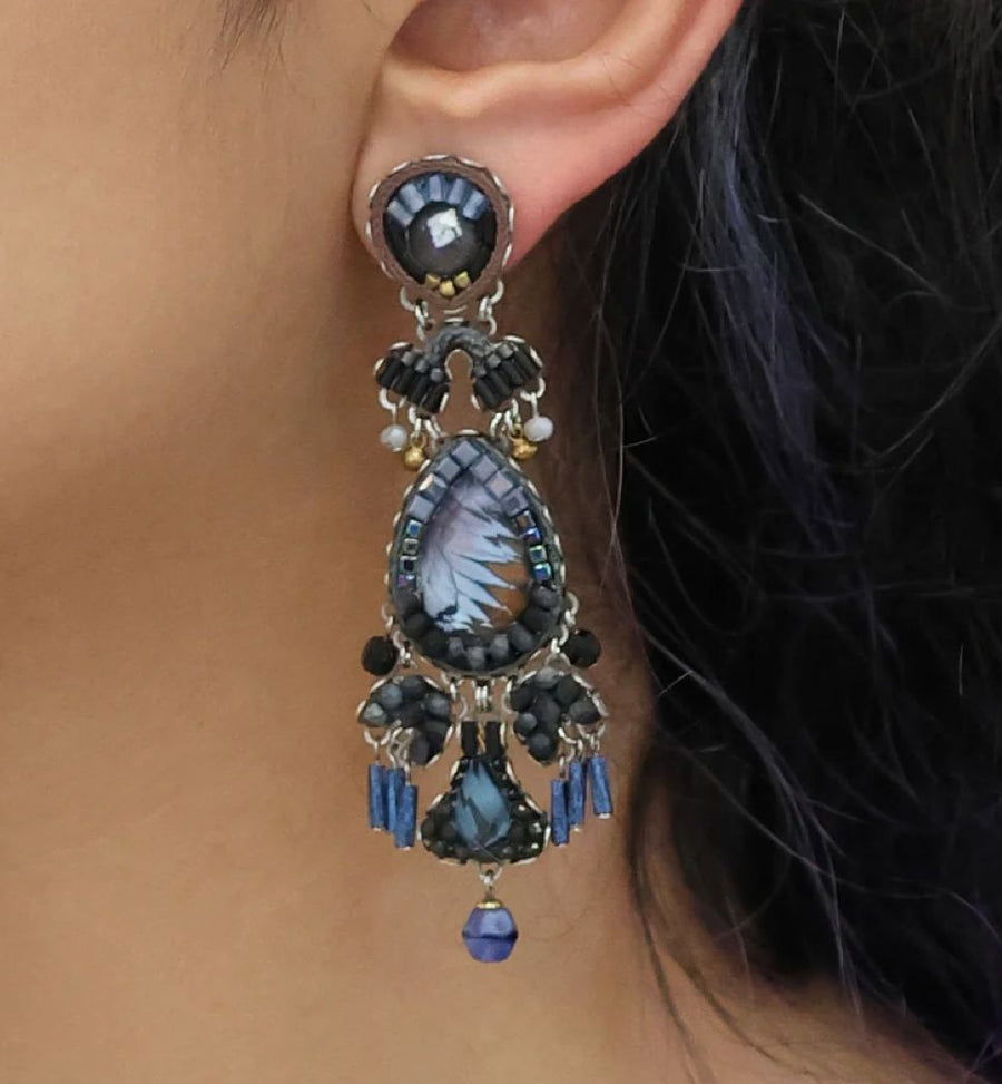 Indigo Mara Earrings Earrings Ayala Bar 