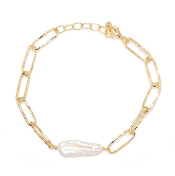 Jamie Pearl Bracelet Jewellery Gammies GP Sil 
