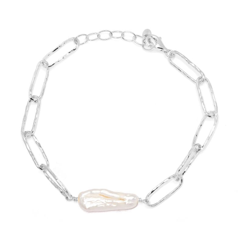 Jamie Pearl Bracelet Jewellery Gammies Sterling Silver 