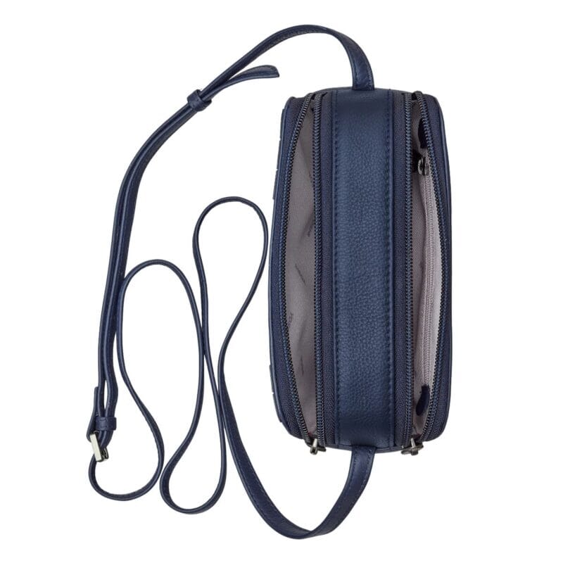 Jane Austen Leather Cross Body Handbag World Collection 