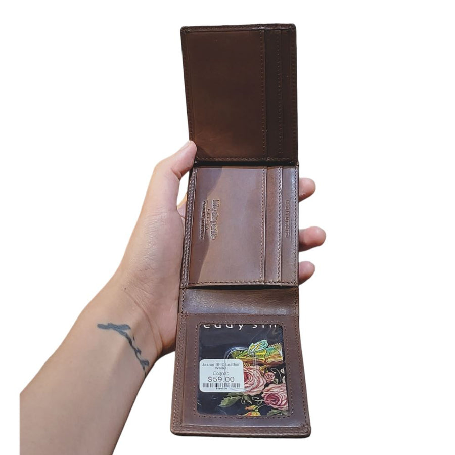 Jasper RFID Leather Wallet Wallet Modapelle 
