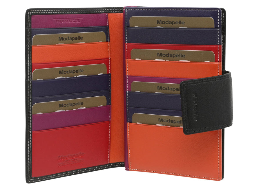 Joan Leather Wallet Wallet Modapelle 