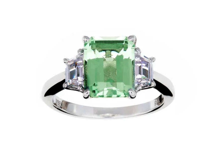 Josephine Green CZ Ring Sybella CZ SIL 