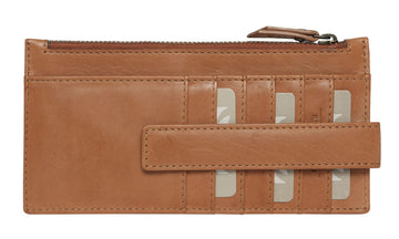 'Just A Snap' Leather Wallet Handbags, Wallets & Cases Modapelle Tan 