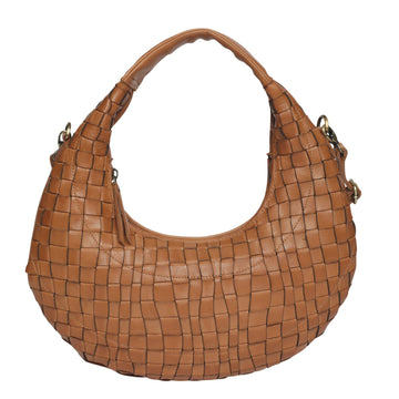 'Just Enough' Leather Handbag Handbags, Wallets & Cases Modapelle Tan 