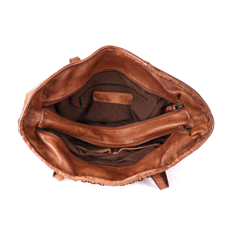 Kalgoorlie Woven Leather Bag Bag Oran 