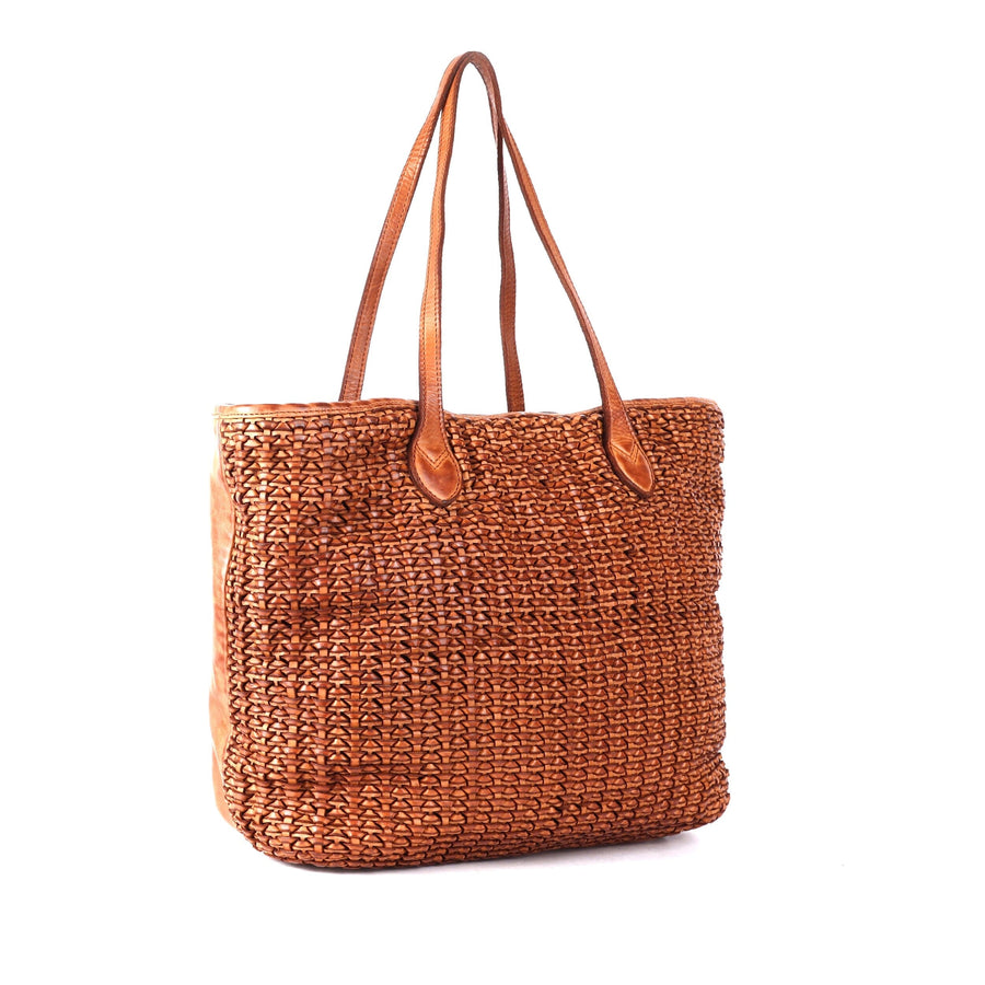 Kalgoorlie Woven Leather Bag Bag Oran 