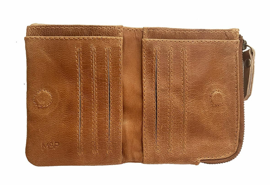 Leather Handcrafted Round Corner Wallet Men's Jewellery Makers & Providers 