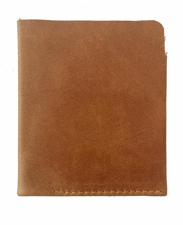 Leather Handcrafted Soft Flat Wallet Men's Jewellery Makers & Providers Tan 