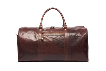 London Leather Travel Bag Travel Bag Oran Brown 