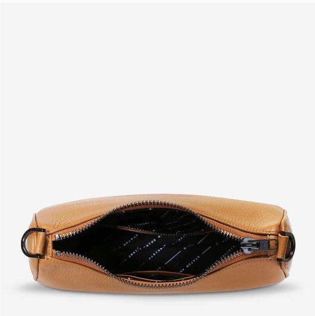 'Look Both Ways' Leather Shoulder Bag Bag Status Anxiety 