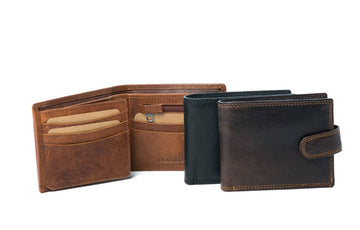 Luca Leather Wallet Wallet Oran 