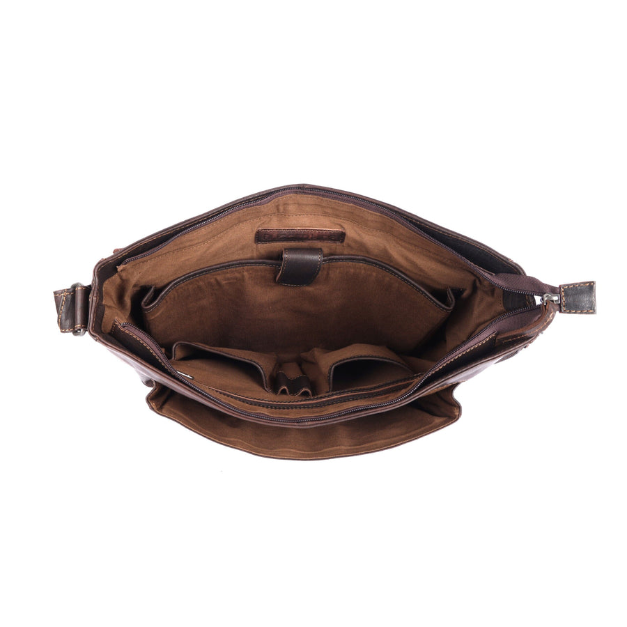 Marric - Leather Satchel Bag Oran 