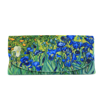 Masterpiece Velour Glasses Case - Irises Accessories World Collection 