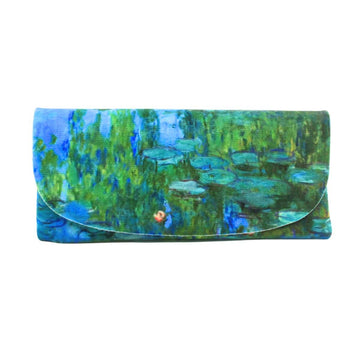 Masterpiece Velour Glasses Case - Nympheas Accessories World Collection 
